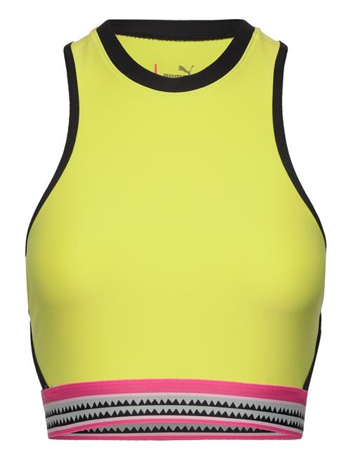 Se PUMA Lemlem Crop Tank PUMA Yellow ved Booztlet