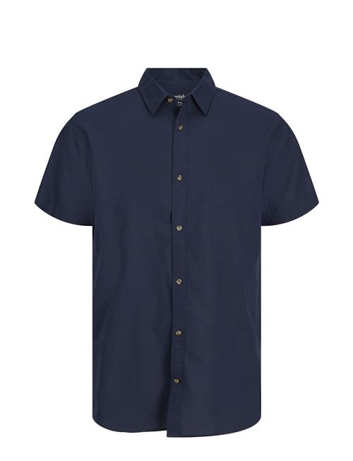 Jack & Jones Jjesummer Linen Blend Shirt Ss Sn Jack & J S Navy