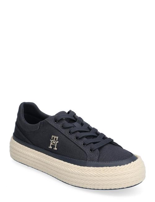 Tommy Hilfiger Vulc Sneaker Linnen Tommy Hilfiger Blue