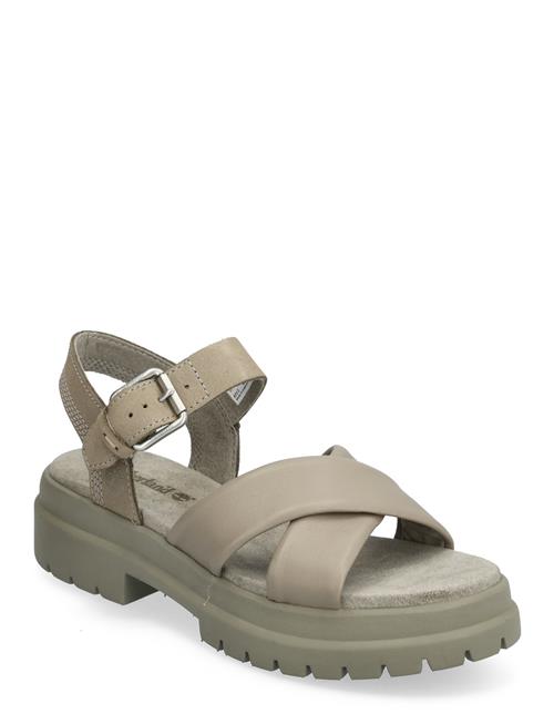 Timberland London Vibe Backstrap Sandal Light Taupe Full Grain Timberland Khaki