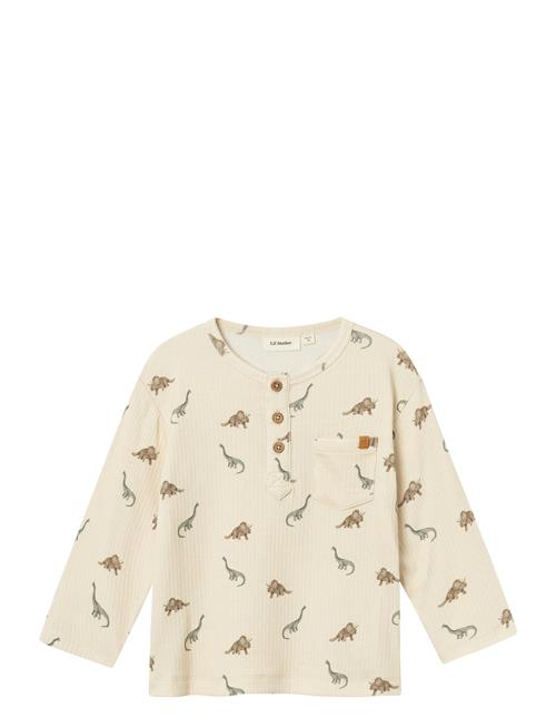 Se Lil'Atelier Nmmgio Bon Ls Nreg Top Lil Lil'Atelier Cream ved Booztlet