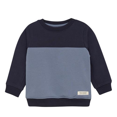 Se EnFant Sweatshirt Parisian Night | Marine blå | 62 cm ved Babyshop