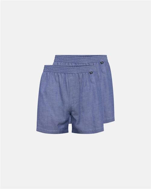 Boxershorts | 2-pak | 100 bomuld | Blå