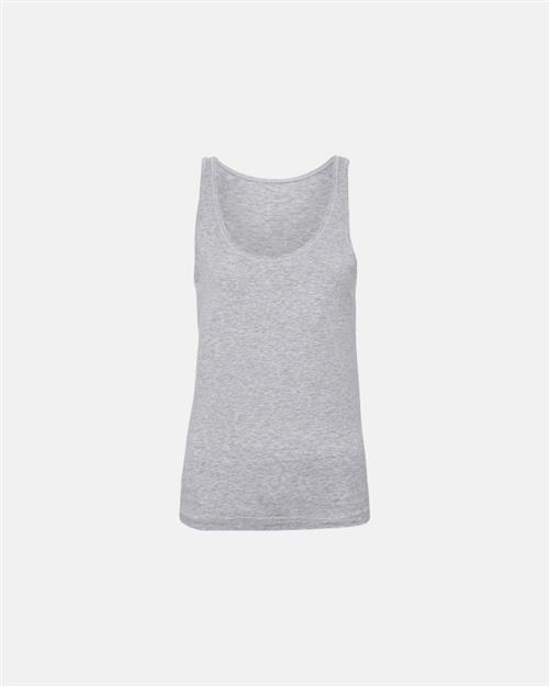 Tanktop | Bambusviskose | Grå melange