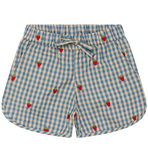 FlÃ¶ss FlÃ¶ss Shorts - Polly - Berry/Blue Gingham