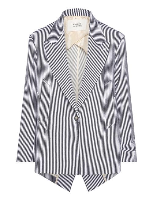 Se Rabens Saloner Easy Tailoring Jacket - Loza Rabens Sal R Blue ved Booztlet