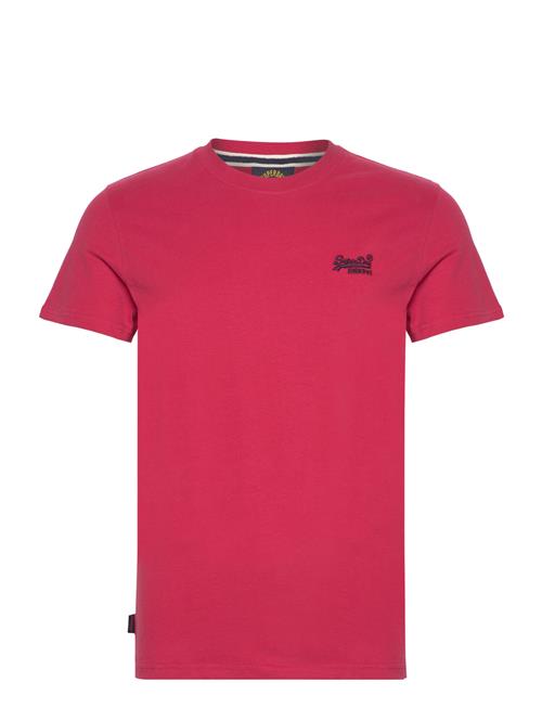 Superdry Essential Logo Emb Tee Superdry Red