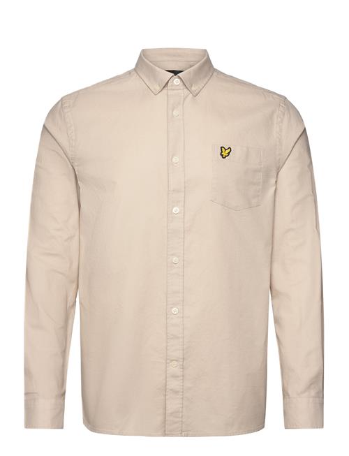 Lyle & Scott Regular Fit Light Weight Oxford Shirt Lyle & Scott Beige