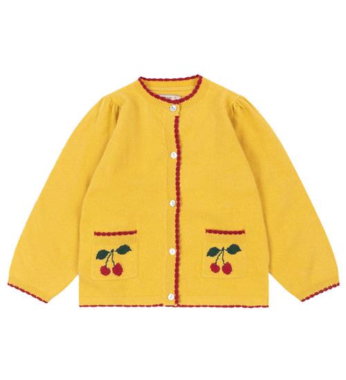 Konges SlÃ¸jd Cardigan - Bomuld/Uld - Alexa - Yolk Yellow