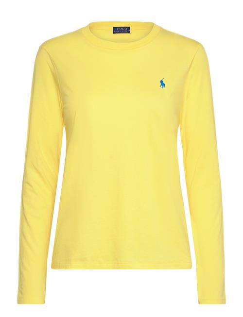 Se Polo Ralph Lauren Long-Sleeve Jersey Crewneck Tee Polo Ralph Lauren Yellow ved Booztlet