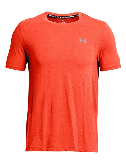 Se Under Armour Ua Vanish Seamless Ss Under Armour Orange ved Booztlet