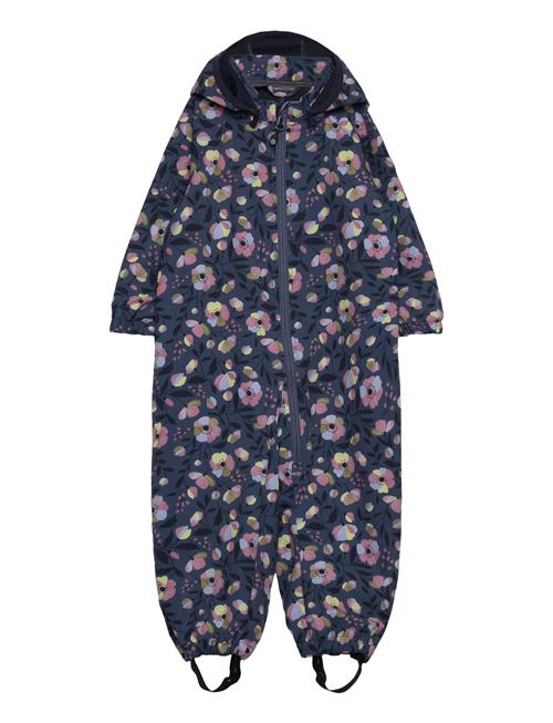 Color Kids Baby Softshell Suit - Aop Color Kids Navy