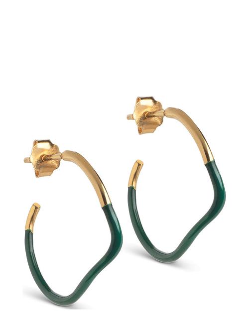 Enamel Copenhagen Sway Hoops Enamel Copenhagen Gold