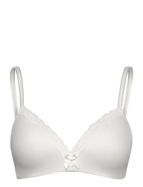 Se Hunkemöller Lola Non Wired Low Demi Pu Hunkemöller White ved Booztlet