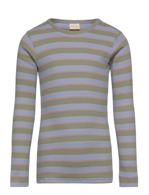 Petit Piao T-Shirt L/S Modal Double Striped Petit Piao Patterned