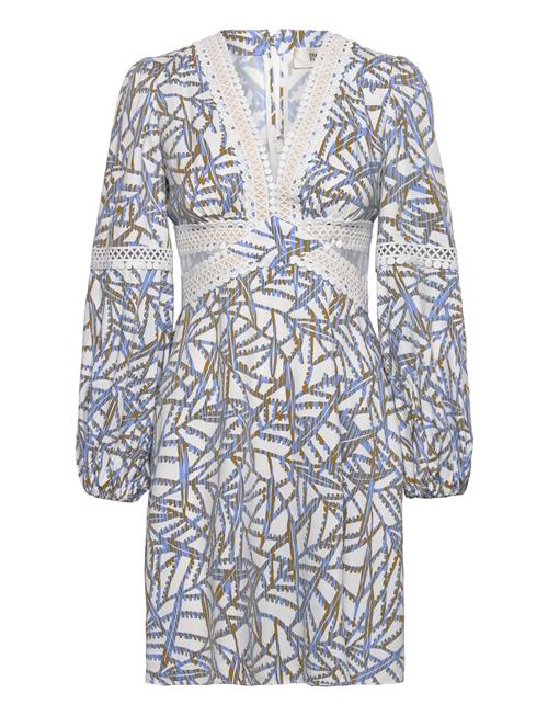 Diane von Furstenberg Dvf Kimmie Dress Diane Von Furstenberg Blue