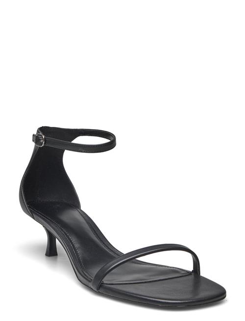 Se Mango Strappy Heeled Sandals Mango Black ved Booztlet