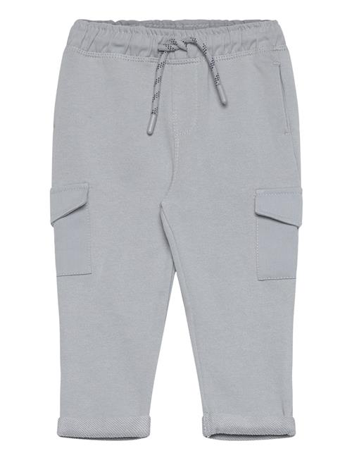 Mango Cotton Jogger Cargo Pants Mango Grey