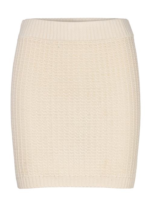 Vmomega Nw Short Skirt Boo Vero Moda Cream