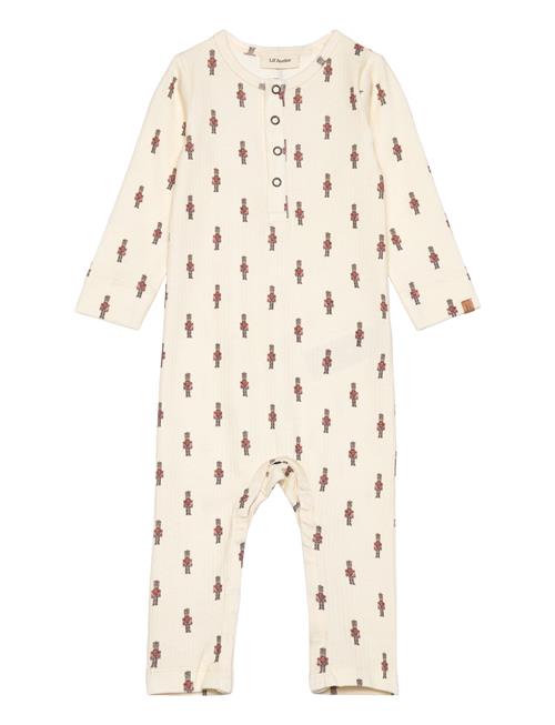 Lil'Atelier Nbmgio Bif Ls Slim Suit Lil Lil'Atelier Beige