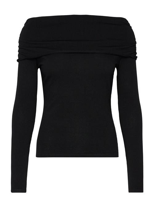 Se Mango Off Shoulders Sweater Mango Black ved Booztlet