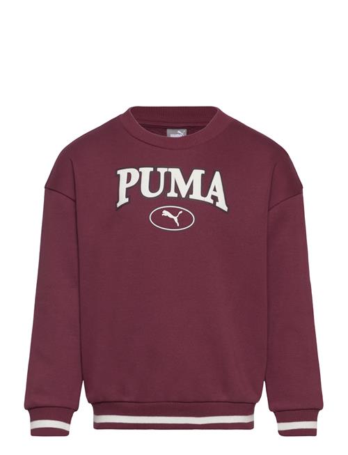 Se PUMA Puma Squad Crew G PUMA Burgundy ved Booztlet