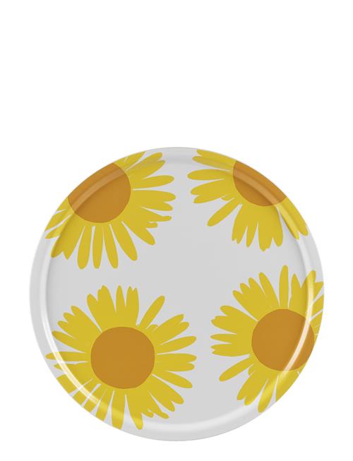 Se Marimekko Home Auringonkukka Tray 65 Cm Marimekko Home White ved Booztlet