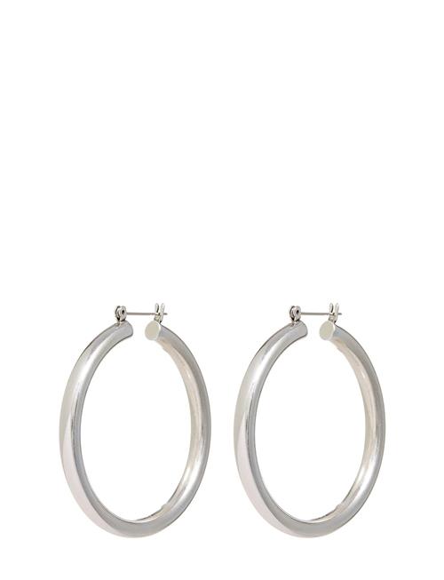 LUV AJ The Amalfi Tube Hoops-Silver Ox LUV AJ Silver