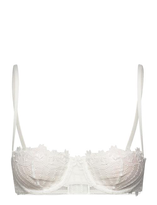 Etam Paquerette Balconnet Bustier Bra Etam White