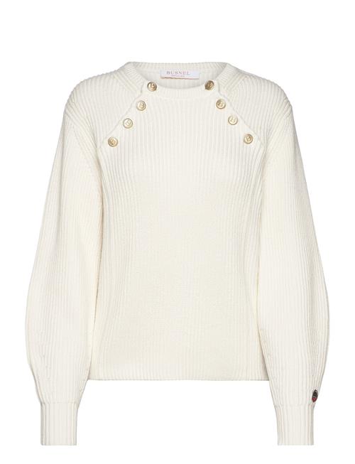 Se BUSNEL Tamra Sweater BUSNEL Cream ved Booztlet