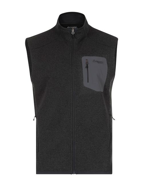 Bergans Kamphaug Knitted Vest Men Bergans Grey