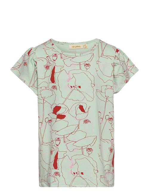 Se Soft Gallery Sghelen Poppy Ss Tee Soft Gallery Patterned ved Booztlet