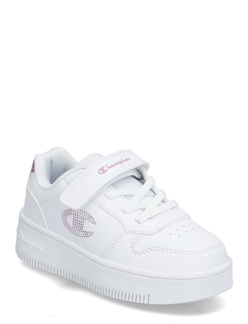 Champion Rd18 Platform Glitter G Ps Low Cut Shoe Champion White