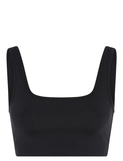 Se Girlfriend Collective Tipped Tommy Bra, Square-Neck Girlfriend Collective Black ved Booztlet