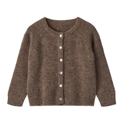 Fliink Alpaca uldblanding cardigan Carafe | Brun | 3 years