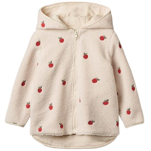 Se Fliink AWARE Teddyfleecejakke Sandshell | Beige | 12 months ved Babyshop