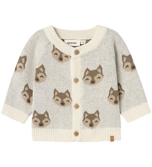 Lil Atelier Lil Atelier Cardigan - Strik - NbmLamoe - Birch