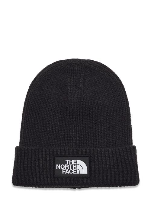 Se The North Face Kids Tnf Box Logo Cuffed Beanie The North Face Black ved Booztlet