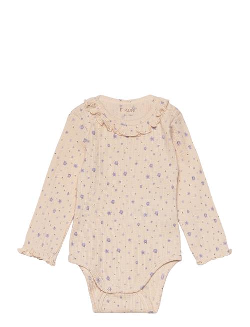 Fixoni Body Ls Pointelle Fixoni Patterned