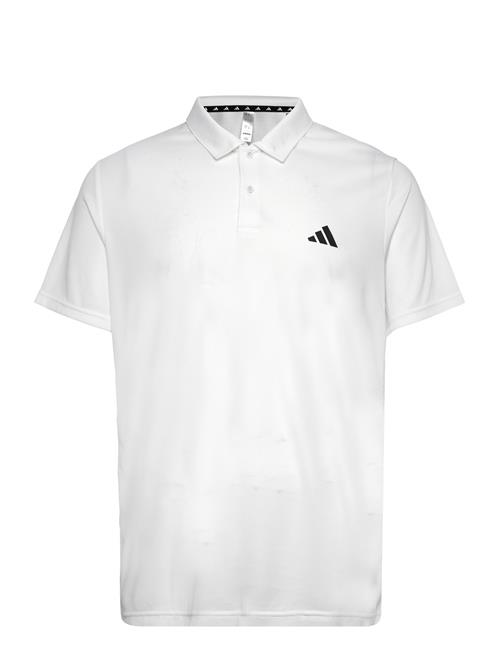 Se adidas Performance Adidas Train Essentials Training Polo Shirt Adidas Performance White ved Booztlet