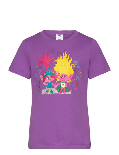 PUMA Puma X Trolls Tee PUMA Purple