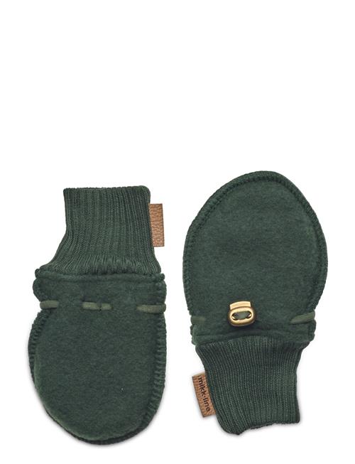 Se mikk-line Wool Mittens Mikk-line Green ved Booztlet