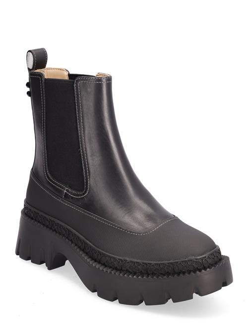 Coach Jayla Leather Bootie Coach Black