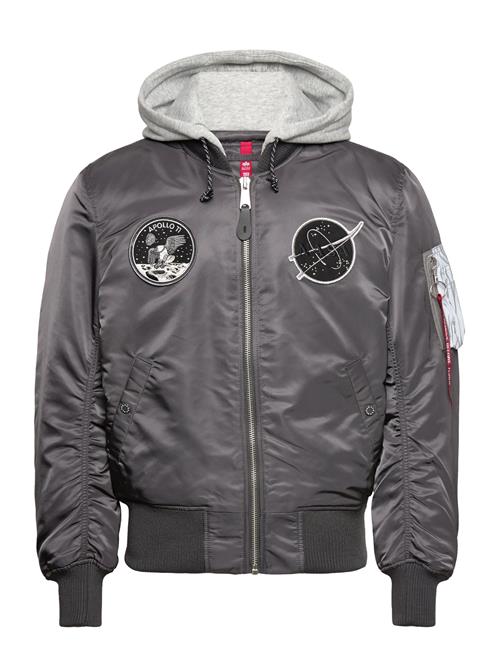 Alpha Industries Ma-1 Vf Hood Dark Side Alpha Industries Grey