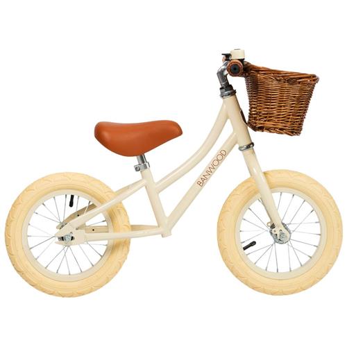 Banwood Vintage 12" Balancecykel Cremefarvet | Beige | 3-6