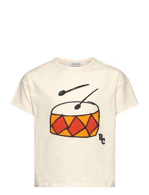 Bobo Choses Play The Drum T-Shirt Bobo Choses Cream