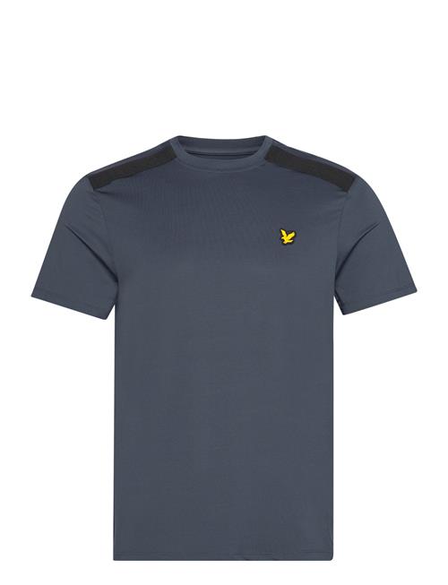 Lyle & Scott Sport Shoulder Branded Tee Lyle & Scott Sport Blue