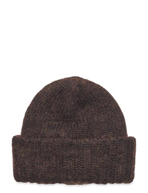 Se Becksöndergaard Oma Beanie Becksöndergaard Brown ved Booztlet