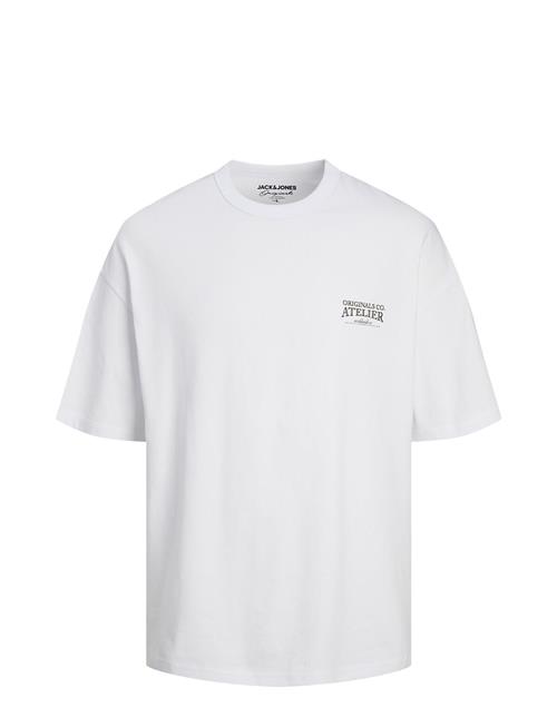 Jack & Jones Jorsantorini Graphic Tee Ss Crew Neck Sn Jack & J S White