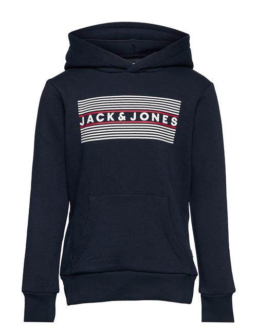 Jack & Jones Jjecorp Logo Sweat Hood Jnr Jack & J S Blue